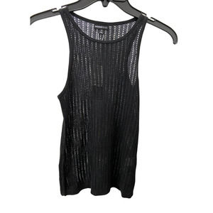 Minnierose Black XS Knit Tank Top - Women's Sleeveless Shirt